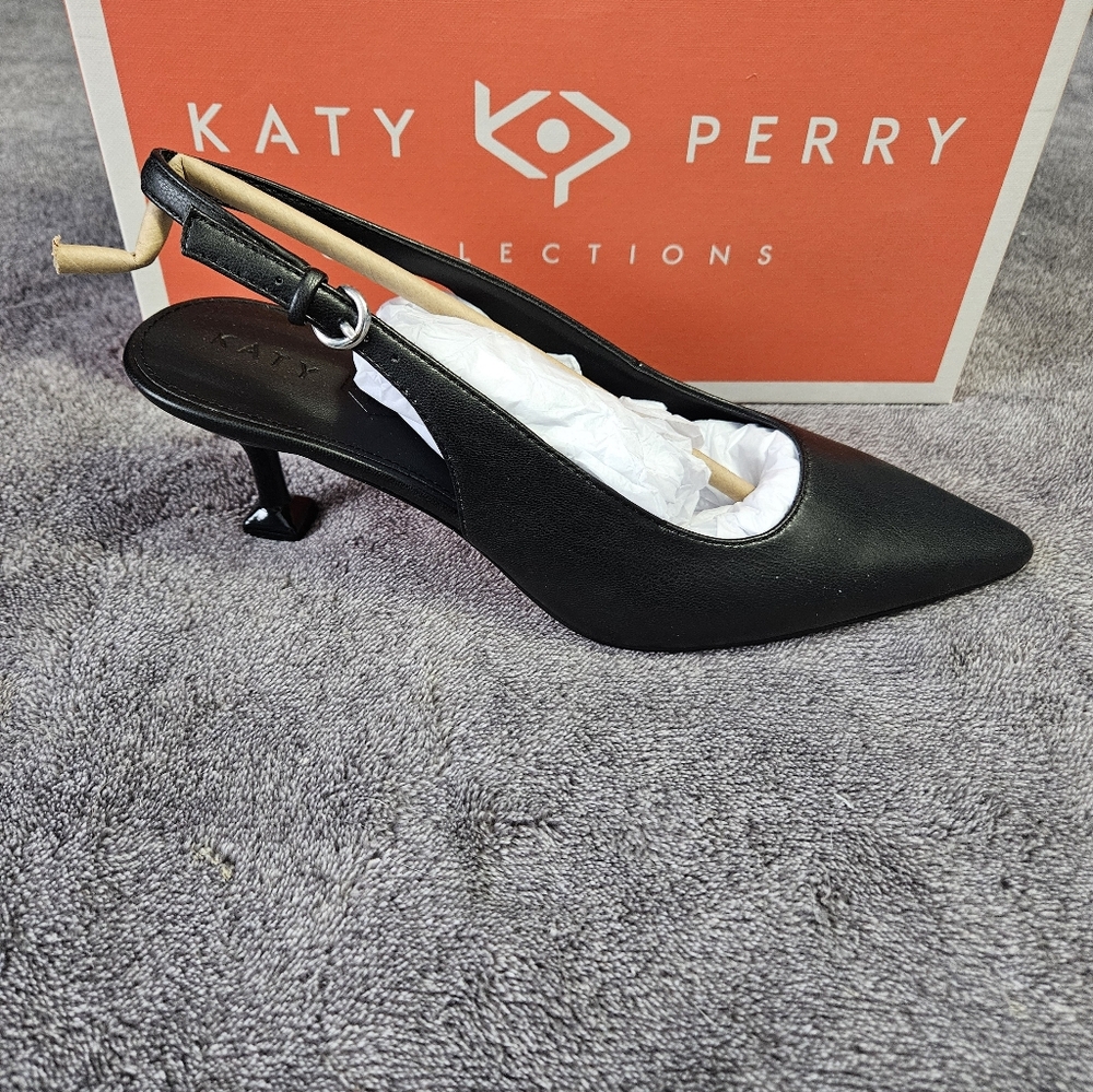 Katy Perry Collections Classic Black Slingback Heels
